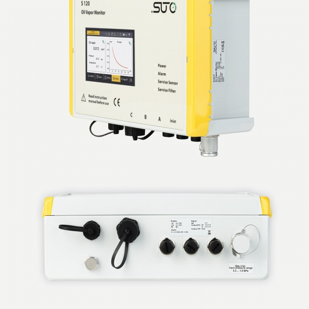 SUTO S120 油蒸氣監測儀｜PID高精度感測・壓縮空氣油含量監控｜德斯特儀器有限公司